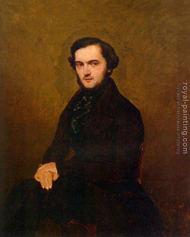 Jean-Baptiste-Camille Corot : Portrait of a Gentleman